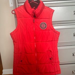 Madden Girl sleeveless puffer jacket